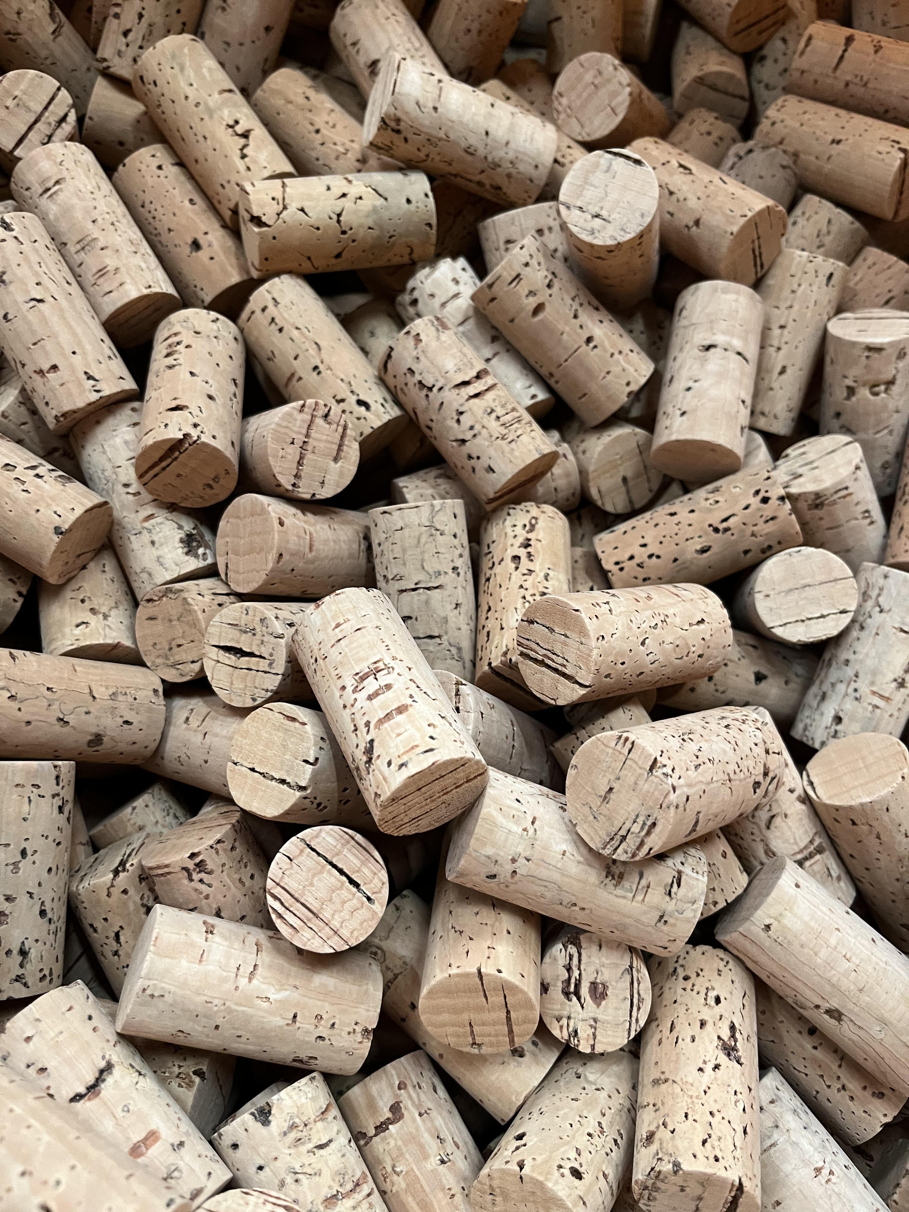 32 Bouchons En Liège Naturels Forme Cône – Pour Boucher Bouteilles De Vin, Liquides Ou Projets DIY - 11