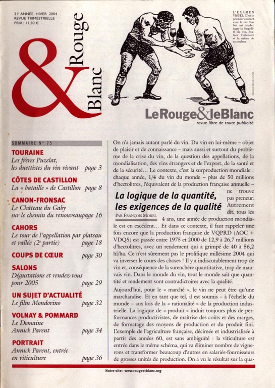 LeRouge&leBlanc n°75